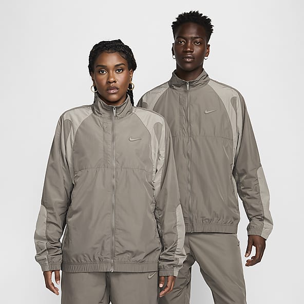 Grey nike tracksuit no hood outlet